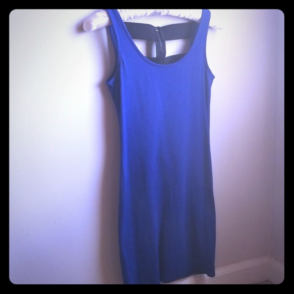 Blue dress